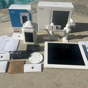 Bundle Ring Spotlight Cam Plus/Night Vision** Security Camera ** $350
